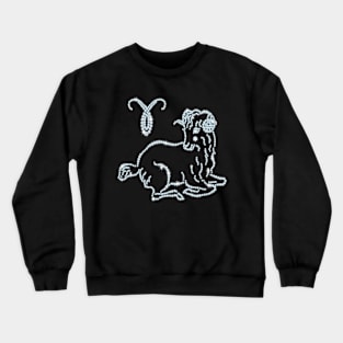 Aries Zodiac Astrology Horoscope Birthday Crewneck Sweatshirt